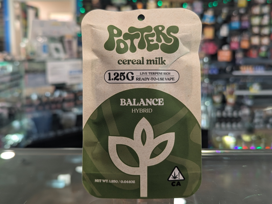 Potters Cereal Milk 1.25g Live Resin AIO
