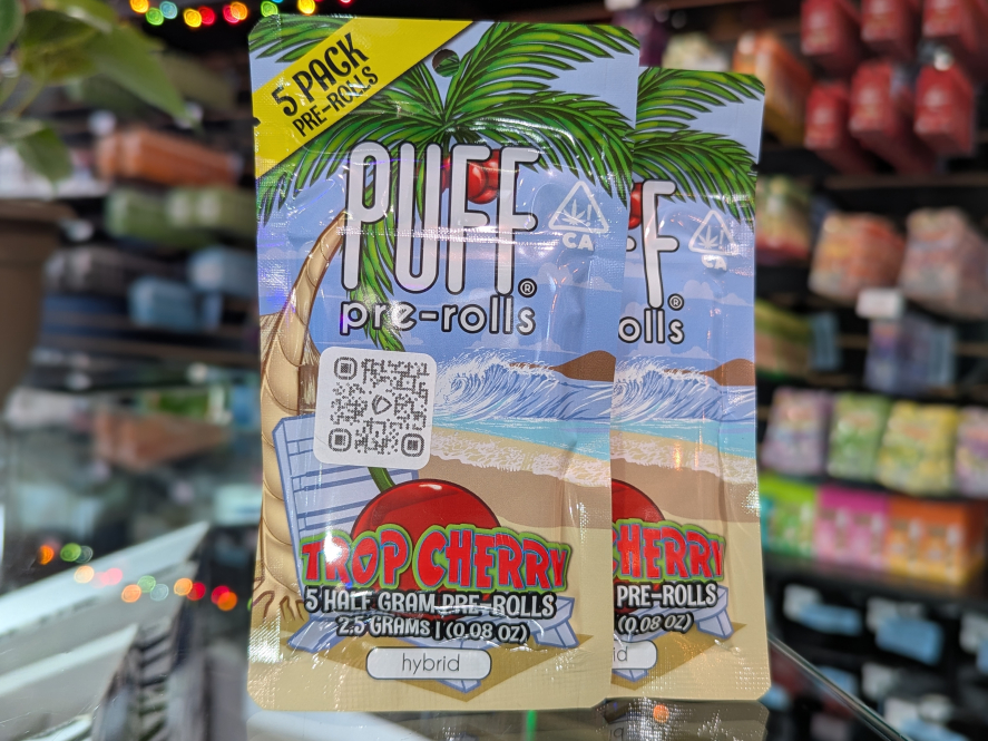 Puff Trop Cherry 2.5g Preroll 5-pk