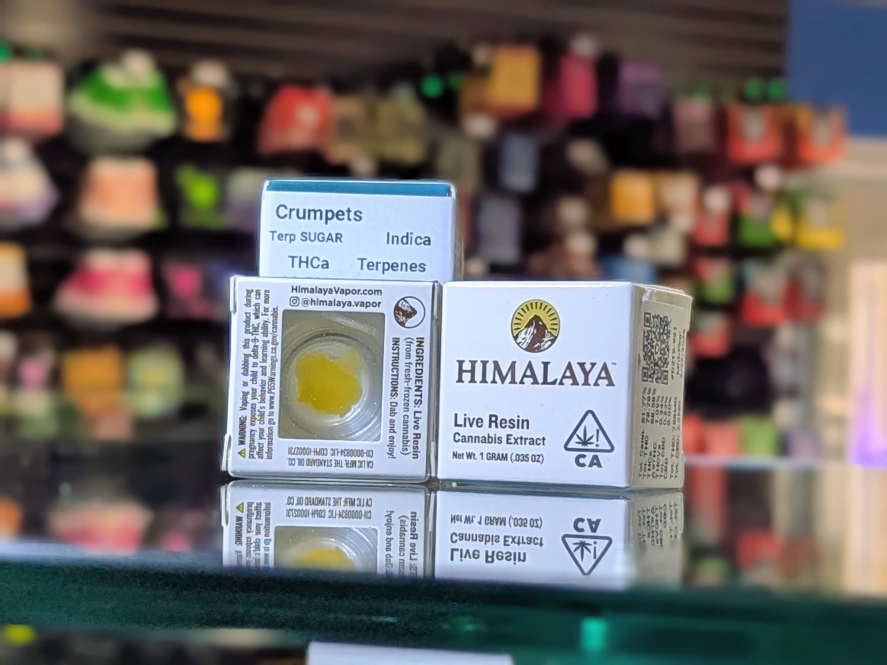 Himalaya Crumpets 1g Live Resin Sugar
