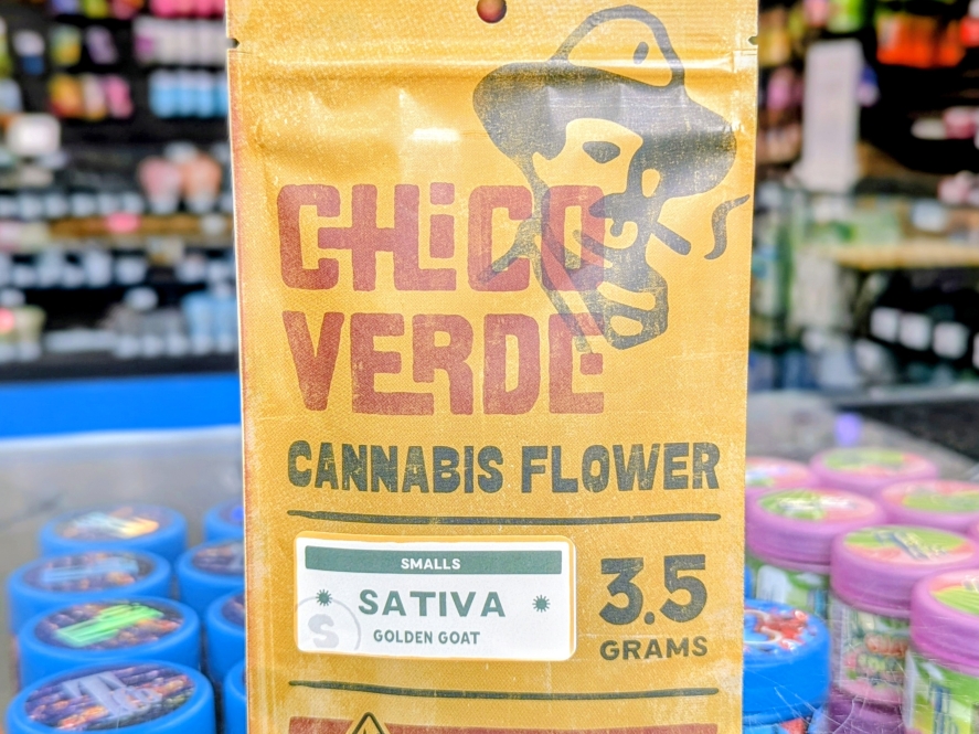 Chico Verde 3.5g Golden Goat Flower