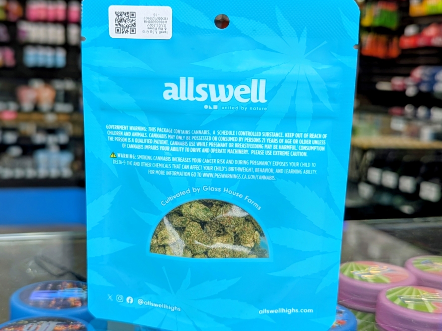 Allswell 3.5g Grip & Rip Flower