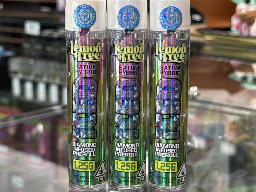 ICED Lemon Tree 1.25g Infused Preroll