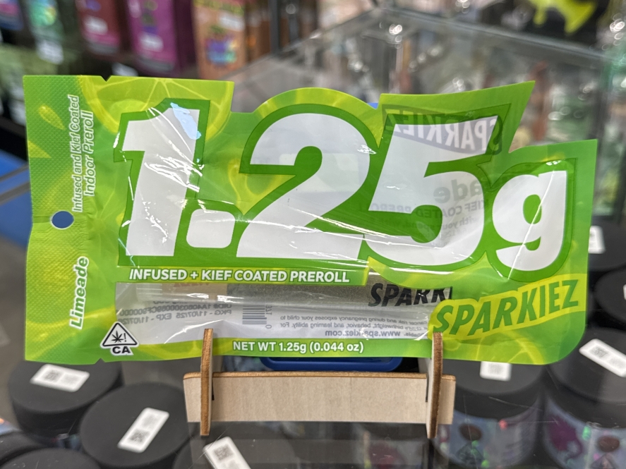Sparkiez Limeade 1.25g Infused Preroll