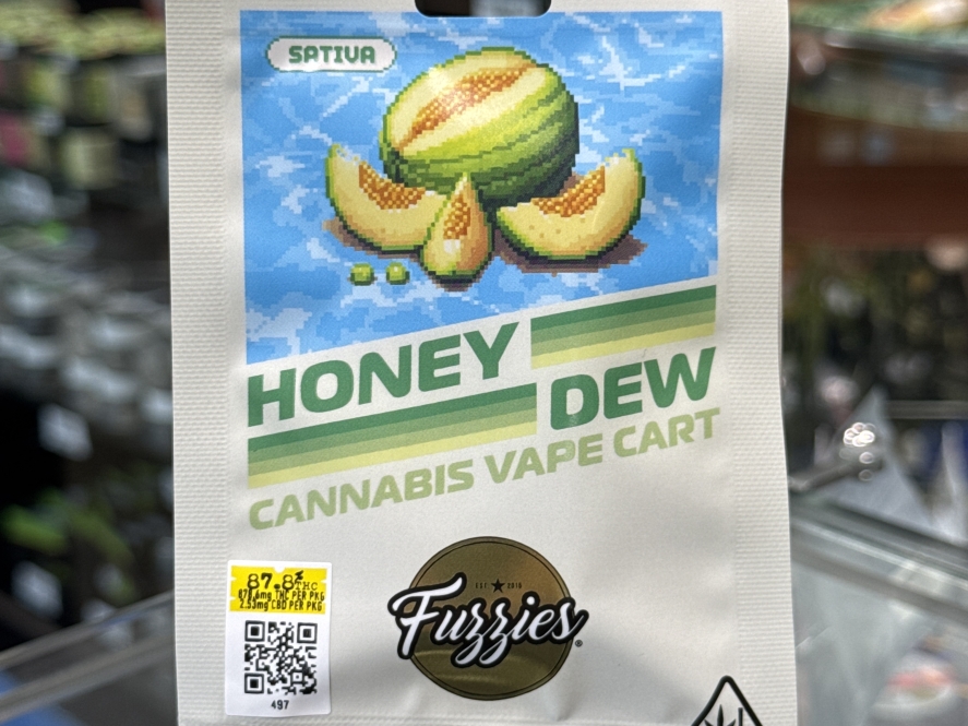 Fuzzies Honey Dew 1g Cartridge