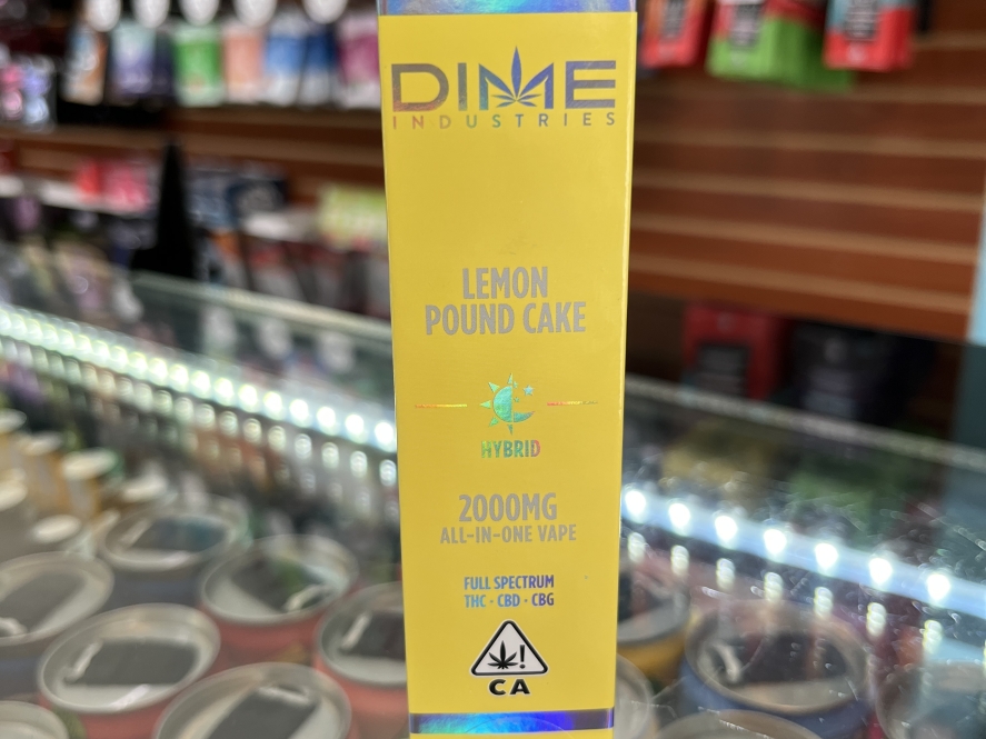 Dime Industries Lemon Pound Cake Balanced 2g All in One Cartridge