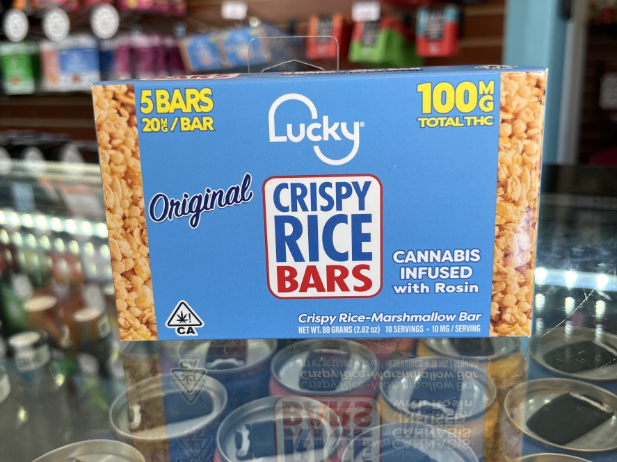 Lucky Original 100mg Rosin Crispy Rice Bar